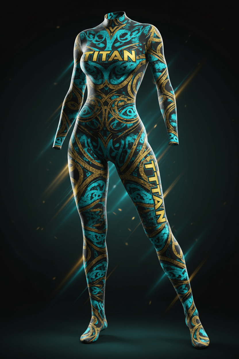TITAN Women's Celtic Knot Catsuit