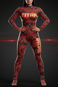 TITAN Women's Chinese Dragon Catsuit