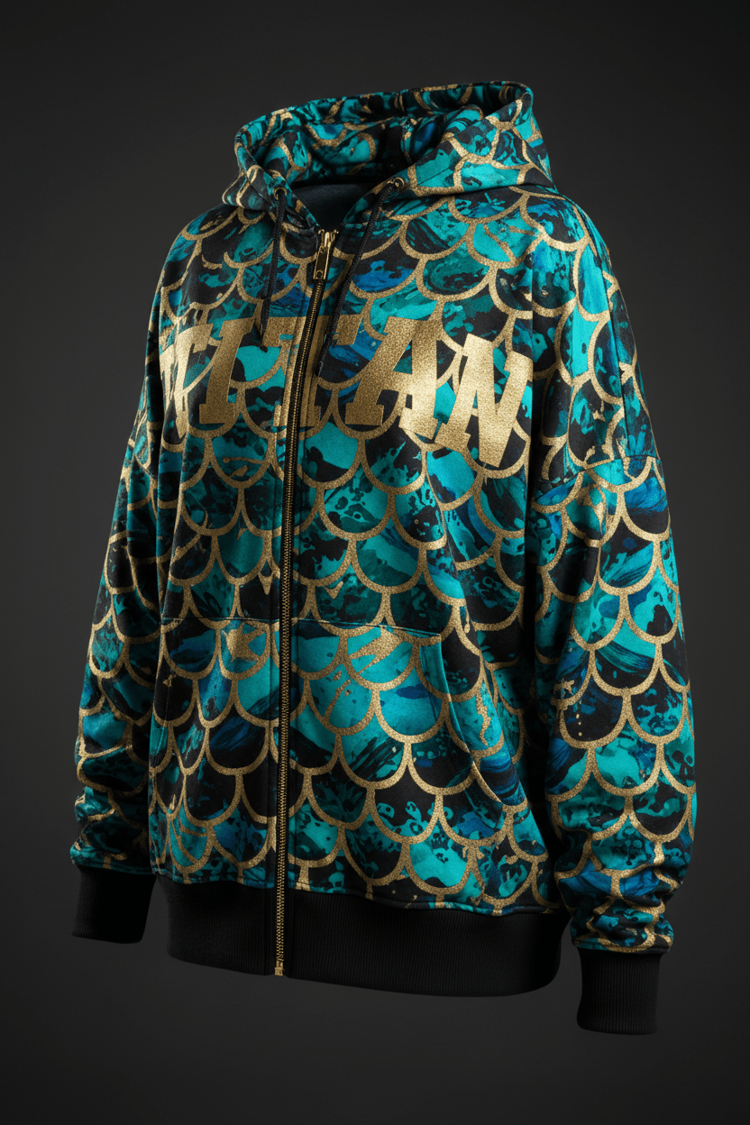 TITAN Women's Mermaid Scale Hoodie
