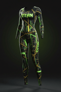 TITAN Women's Neon City Skyline Catsuit