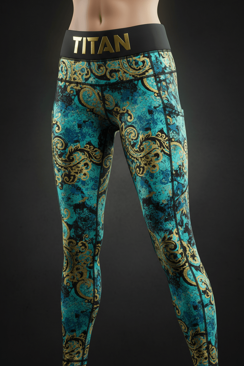 TITAN Women's Persian Paisley Leggings