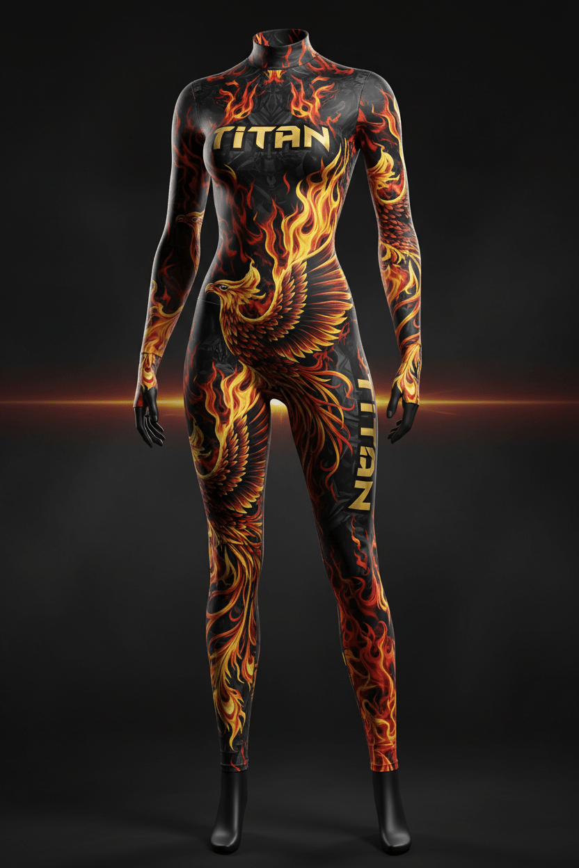 TITAN Women's Phoenix Fire Catsuit