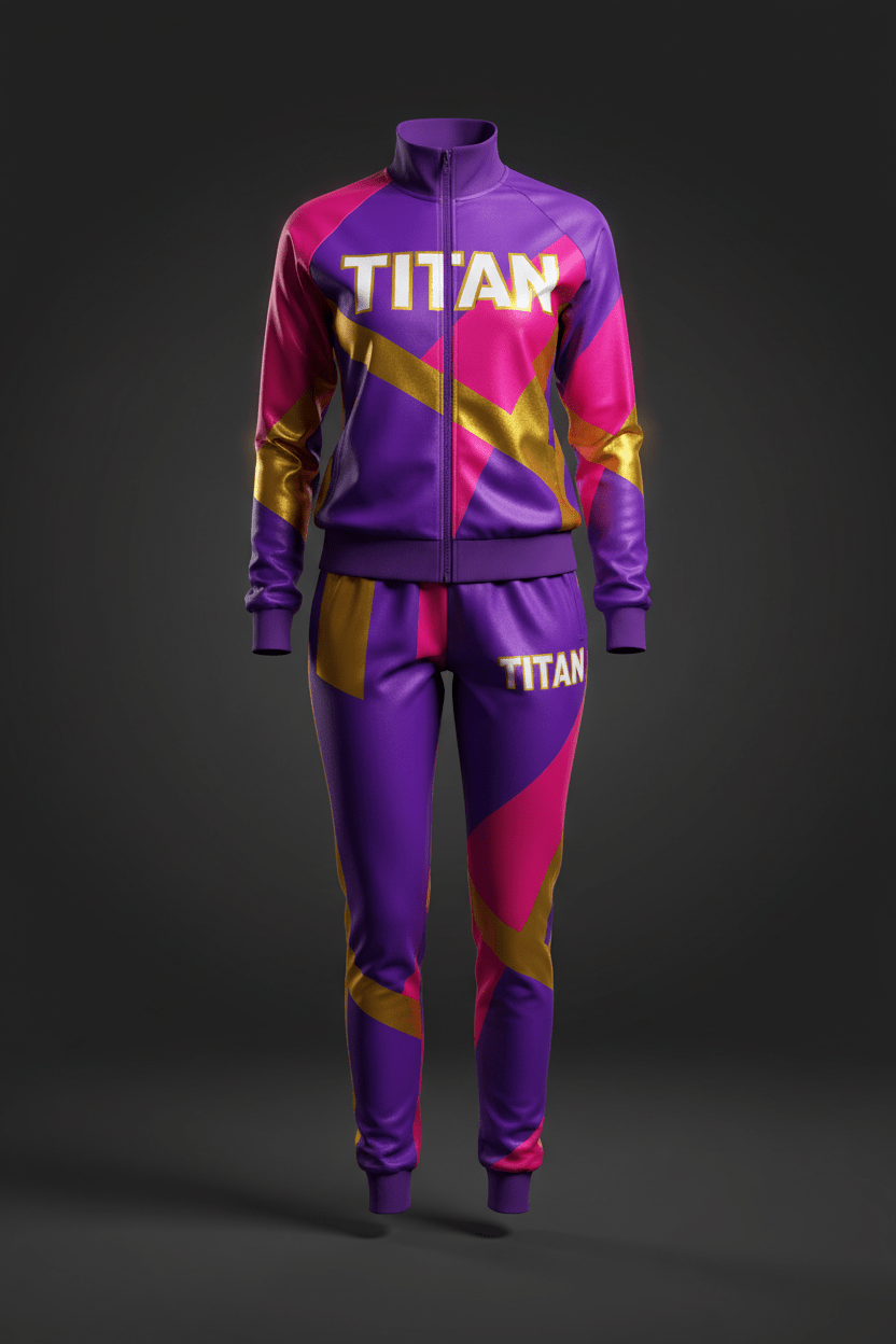 TITAN Women's Retro 90s Tracksuit Set