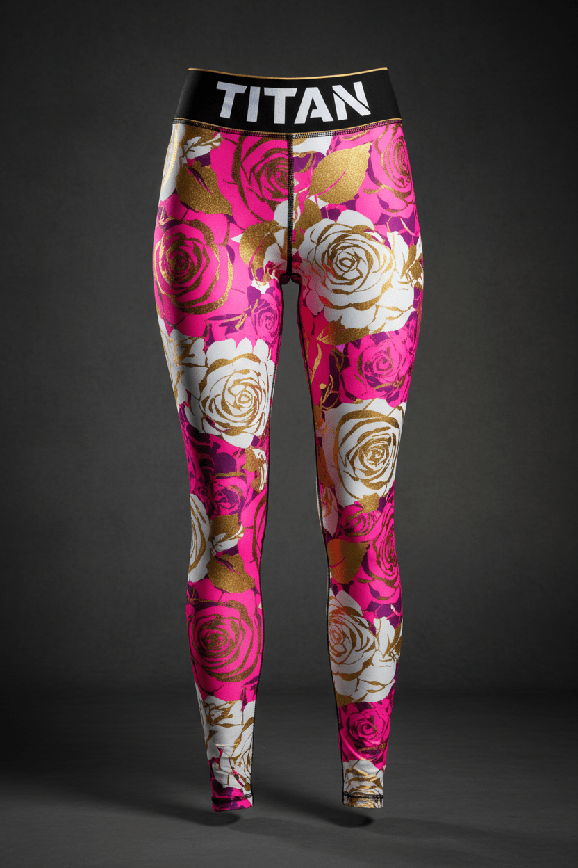 TITAN Women's Rose Bloom Leggings