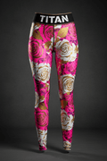 TITAN Women's Rose Bloom Leggings