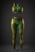 TITAN Women's Snake Skin Matching Set
