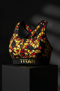 TITAN Women's Stained Glass Sports Bra