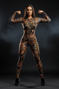 TITAN Women's Steampunk Gear Catsuit