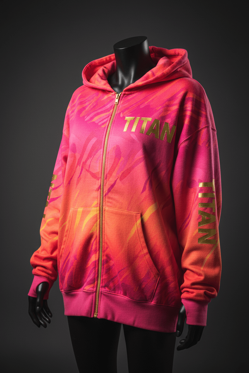 TITAN Women's Sunset Gradient Hoodie