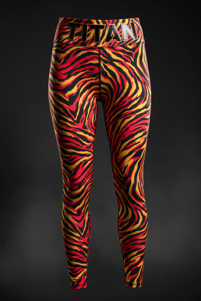 TITAN Women's Tiger Stripe Leggings