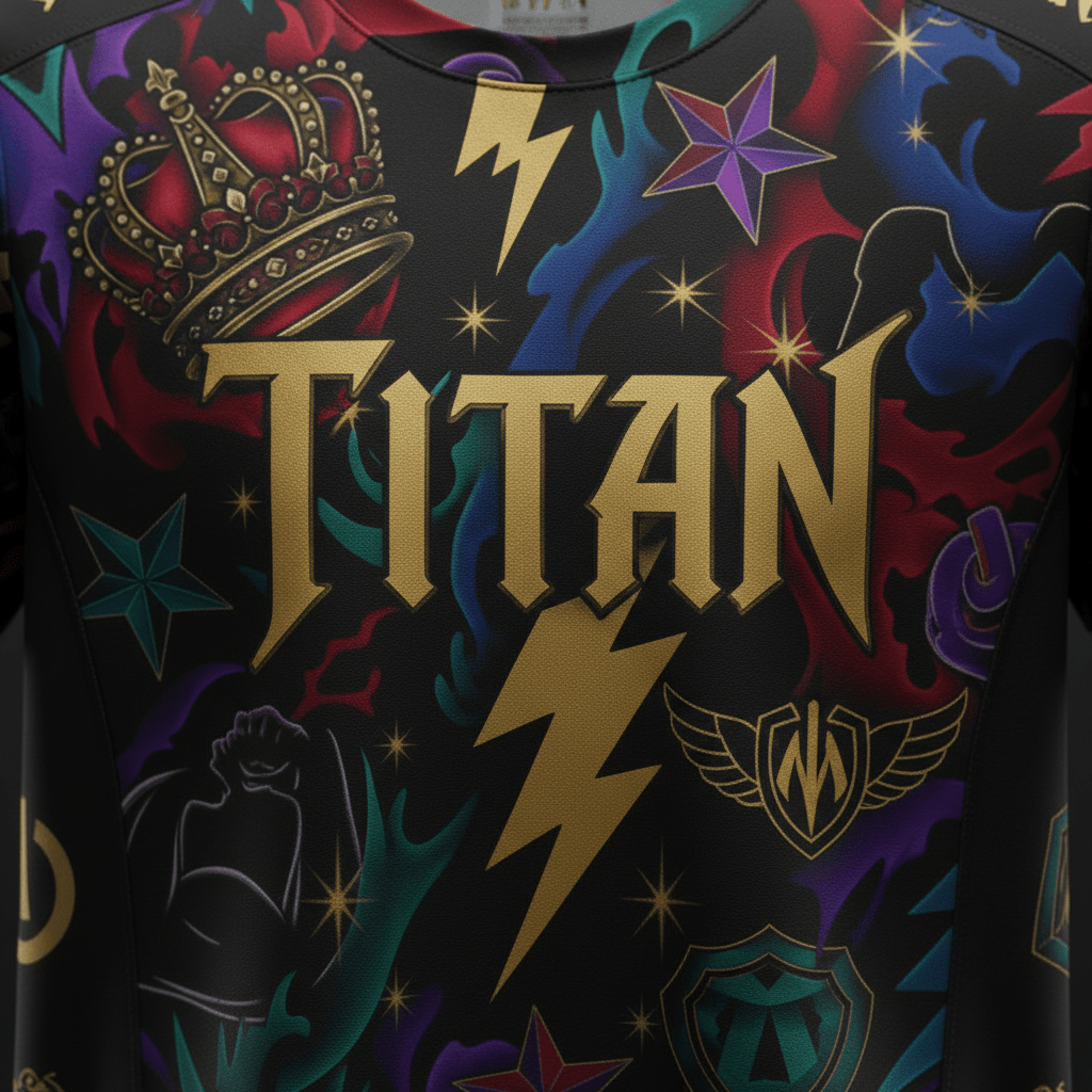 TITAN Youth Training T-Shirt — Detail